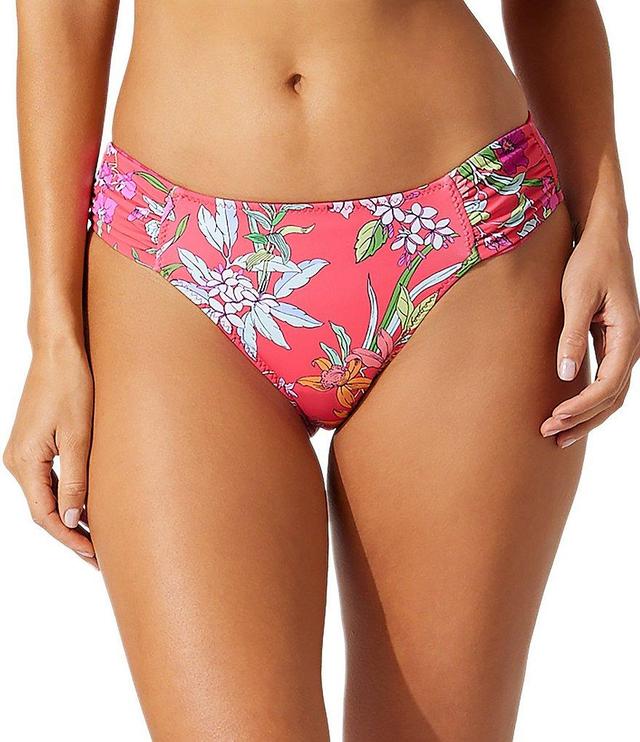 Tommy Bahama Summer Floral Reversible Gingham Full Coverage Hipster Swim Bottom Product Image