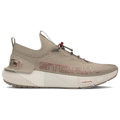 Under Armour Mens Under Armour HOVR Phantom 3 SE Storm - Mens Running Shoes Timberwolf Taupe/Metallic Cinna Red/Summit White Product Image