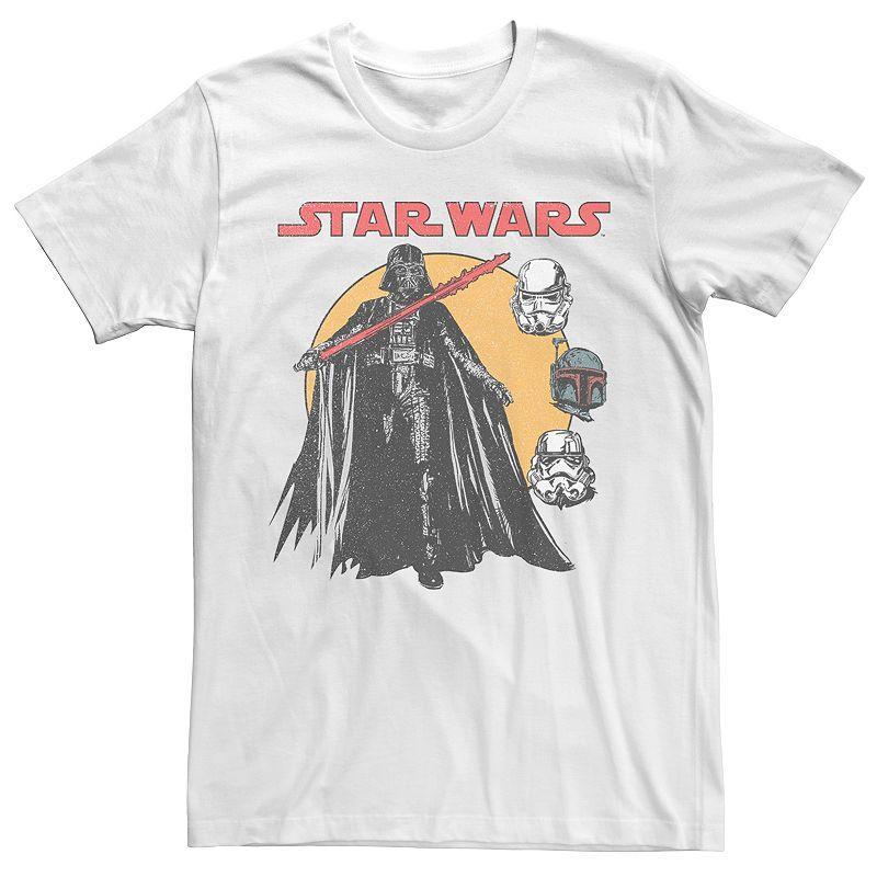 Mens Star Wars Darth Vader Retro Villain Collage Tee Product Image