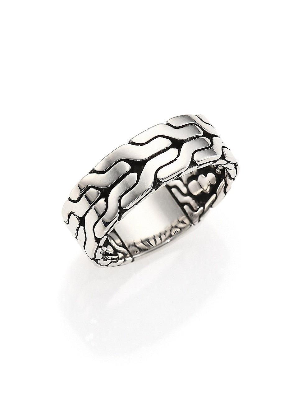 John Hardy Mens Classic Chain Band Ring Product Image