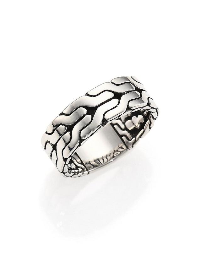 John Hardy Mens Classic Chain Band Ring Product Image