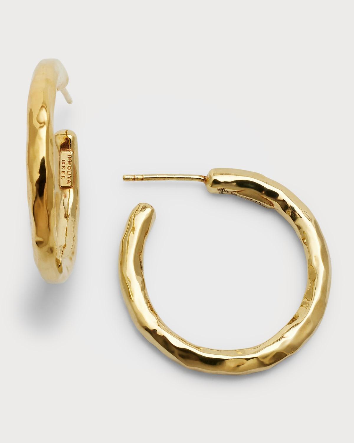 Ippolita 18K Yellow Gold Classico Medium Hoop Earrings Product Image