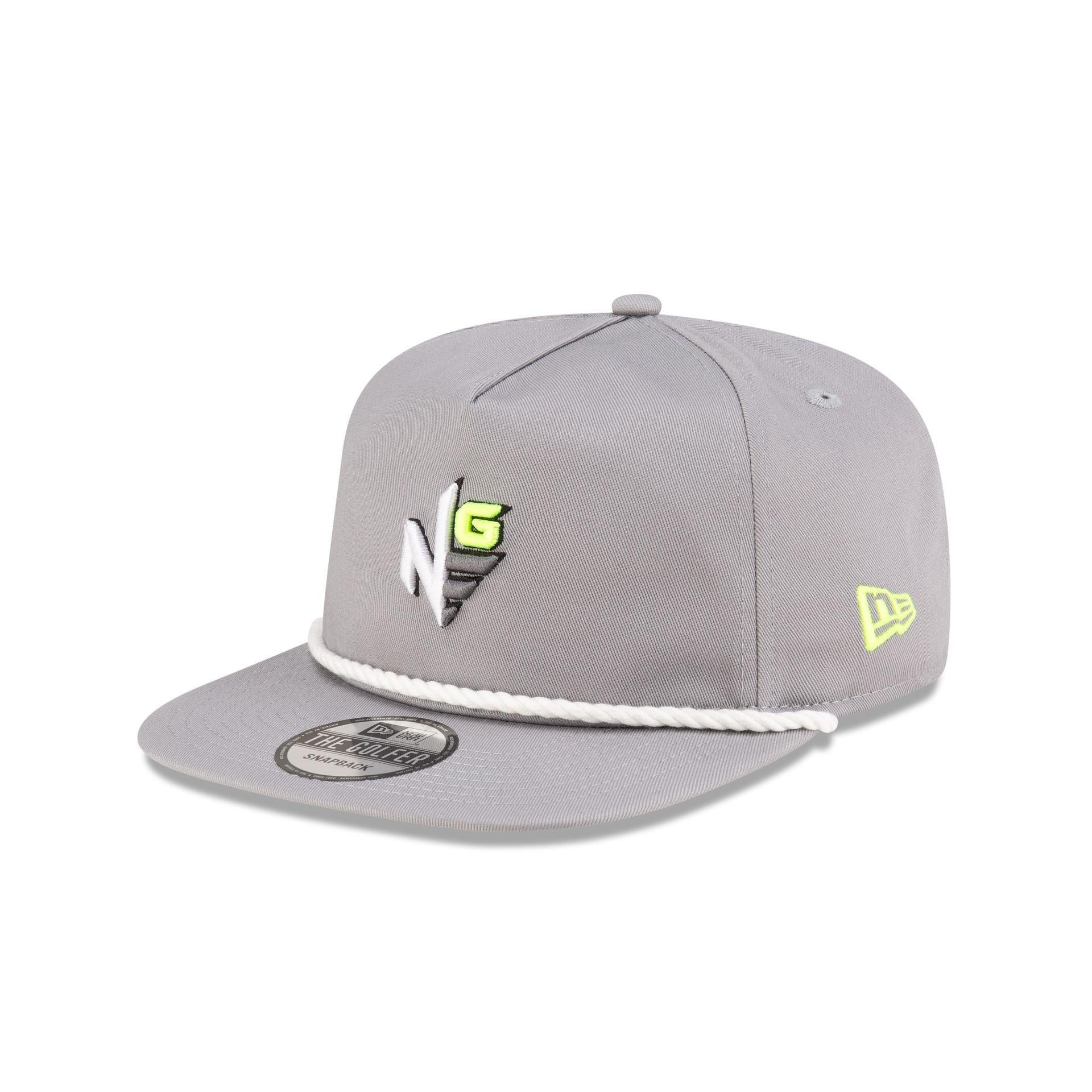 New Era Golf Gray Logo Golfer Hat Male Product Image