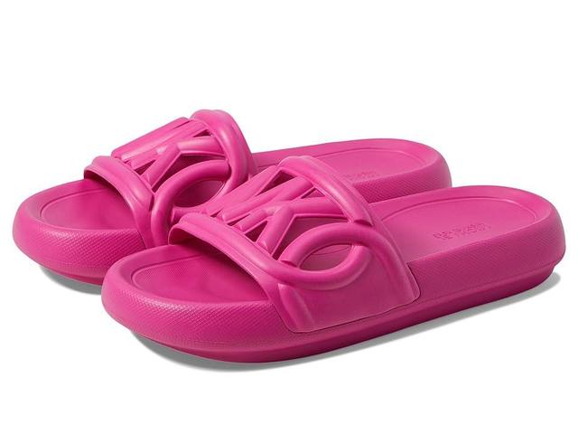 MICHAEL Michael Kors Splash Slide (Cerise) Women's Sandals Product Image