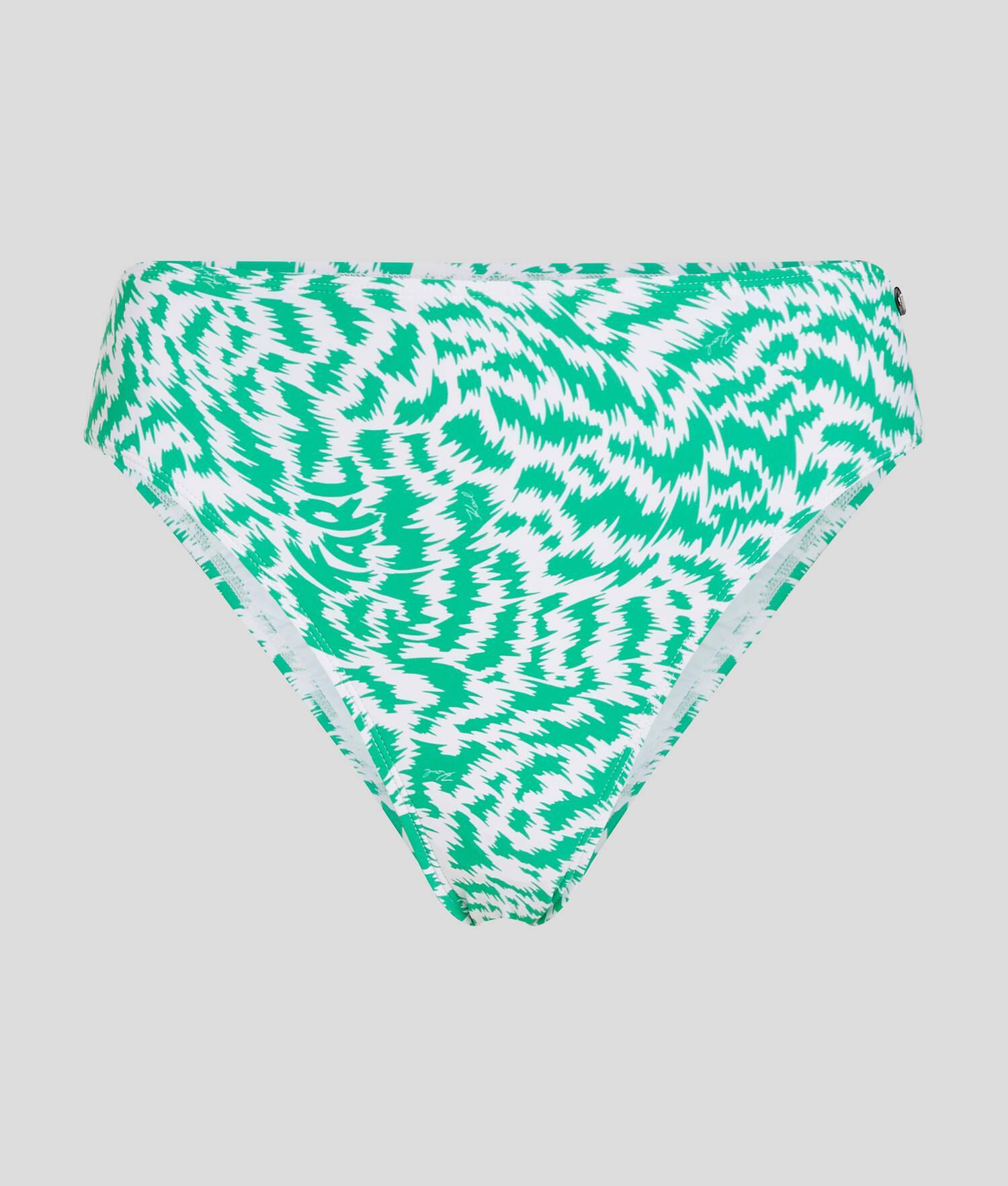 ANIMAL PRINT HIGH-RISE BIKINI BOTTOMS Product Image