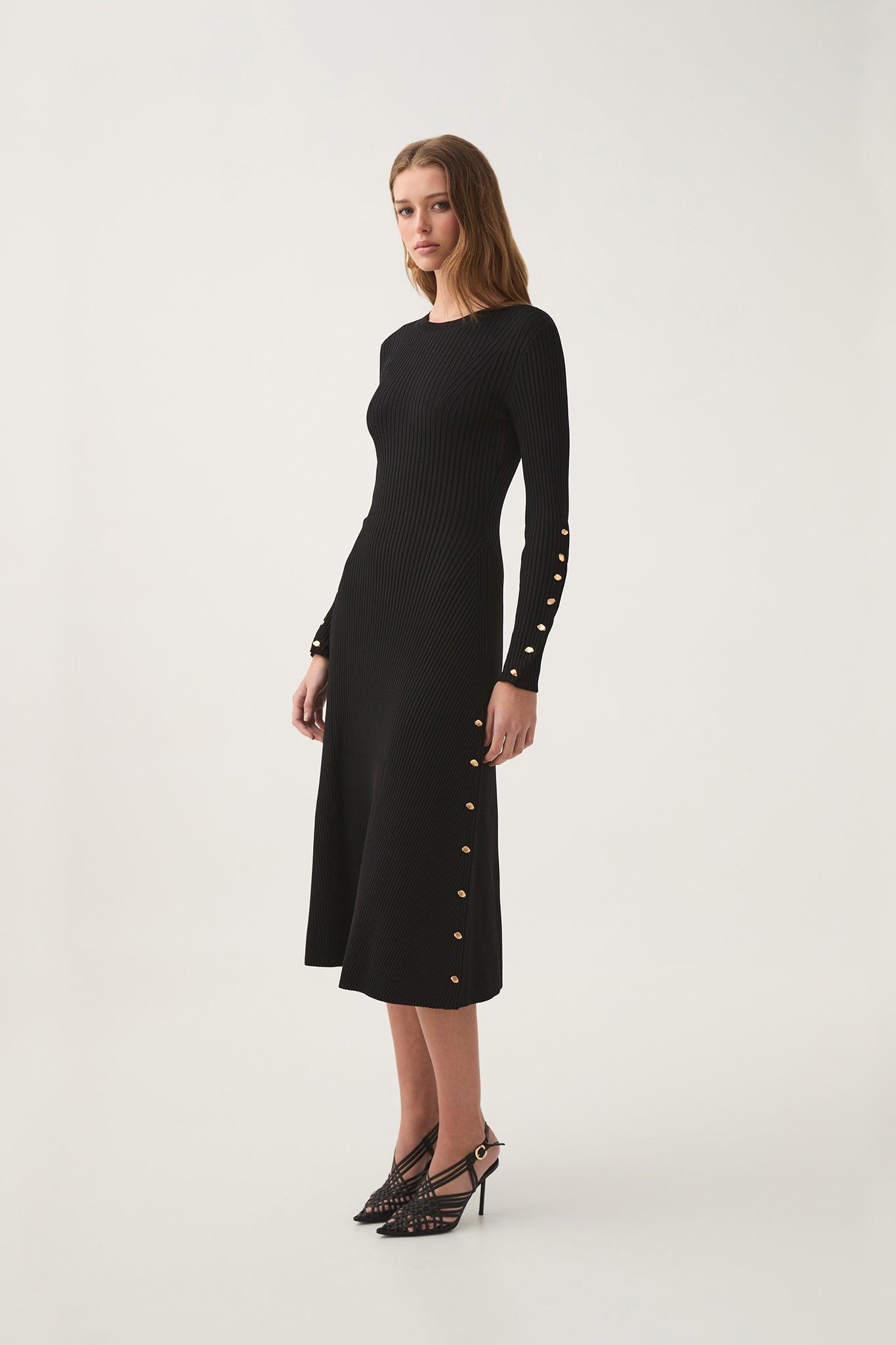 Lia Knit Midi Dress Product Image