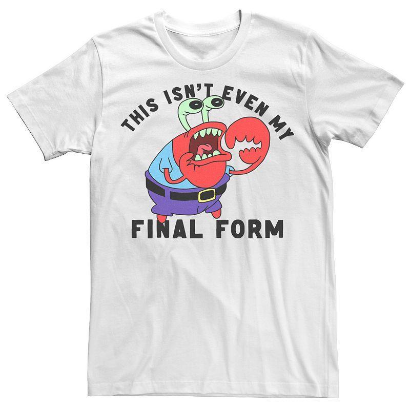 Mens SpongeBob SquarePants Mr. Krabs Isnt Even My Final Form Tee Product Image