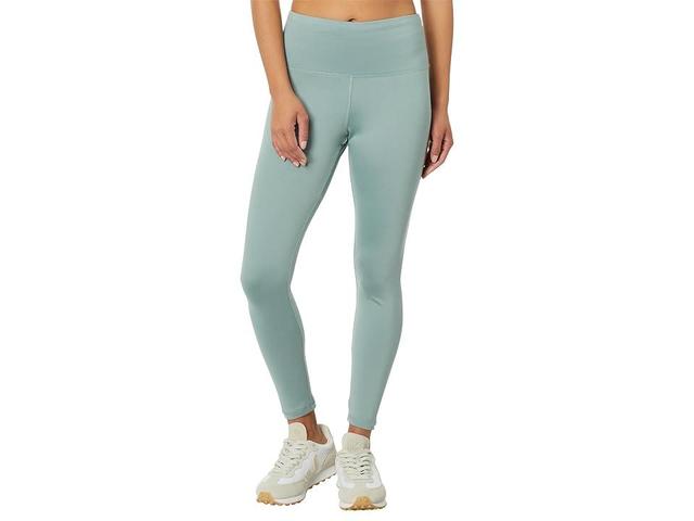 Jockey Active High Waisted Interlock Legging (Chinois Green) Women's Clothing Product Image