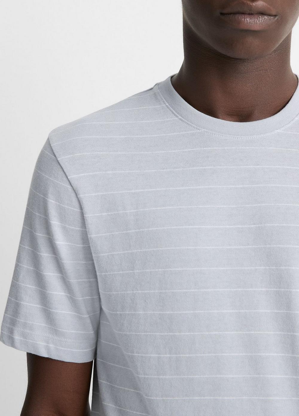 Striped Cotton T-Shirt Product Image