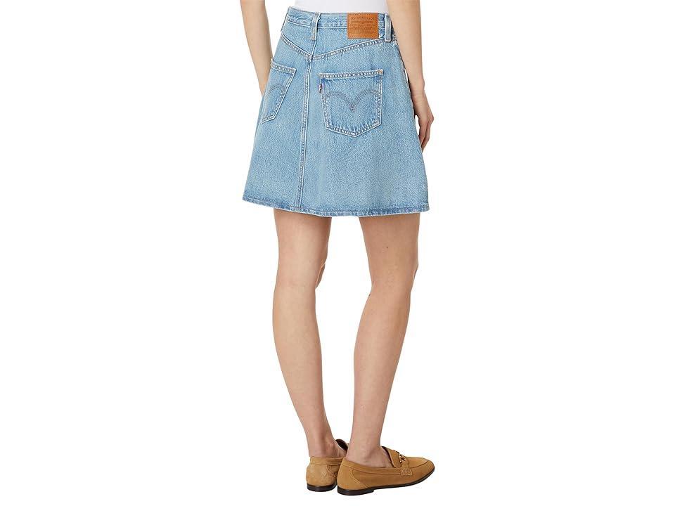 Levi's(r) Premium Mini Flounce Skirt (Look Women's Skirt Product Image