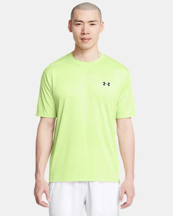 Under Armour Mens Under Armour Tech Vent Short Sleeve - Mens Midnight Navy/ Black Product Image