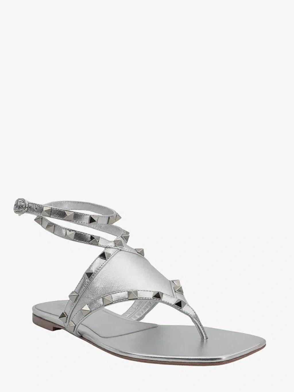 VALENTINO GARAVANI Sandals In Silver Product Image