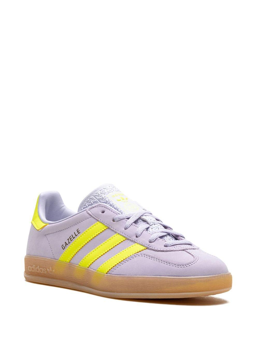 Adidas Gazelle Indoor Sneaker In Grey Product Image