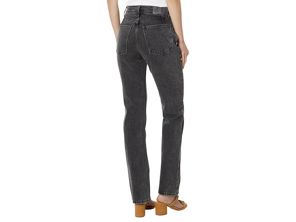 Free People Xena Slim Straight (Dark Night) Women's Jeans Product Image