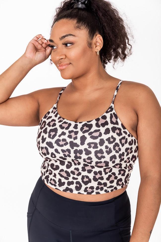 Let's Seize The Day Animal Printed Bra Top FINAL SALE Product Image