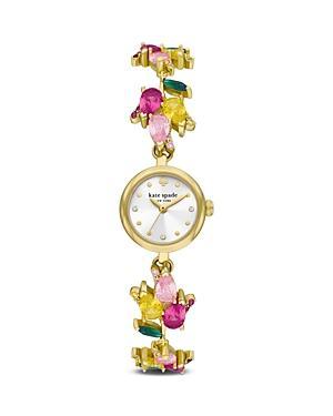 Womens Goldtone Stainless Steel & Cubic Zirconia Bracelet Watch Product Image