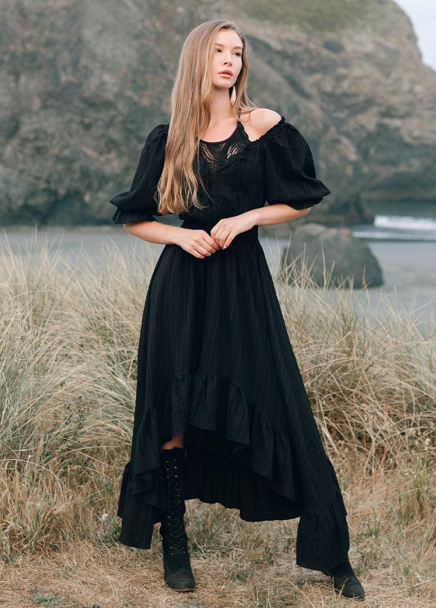 Gwenaelle Dress in Black Product Image