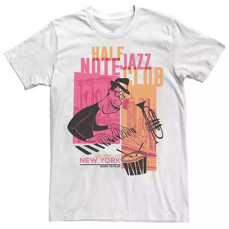 Disney / Pixars Soul Joe Mens Half Note Jazz Club Panels Tee Product Image