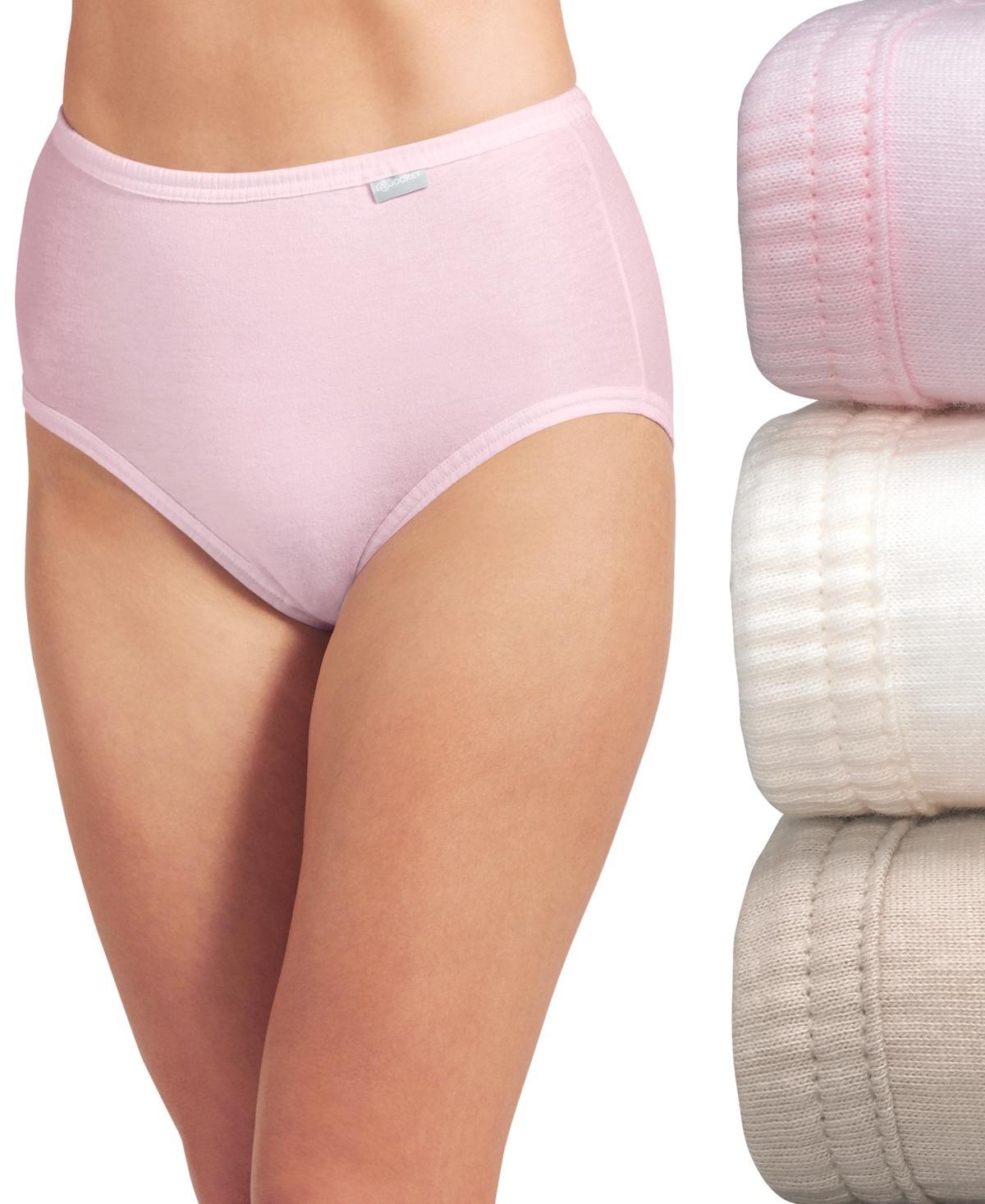 Womens Jockey Elance 3-Pack Briefs Panty Set 1484 Product Image