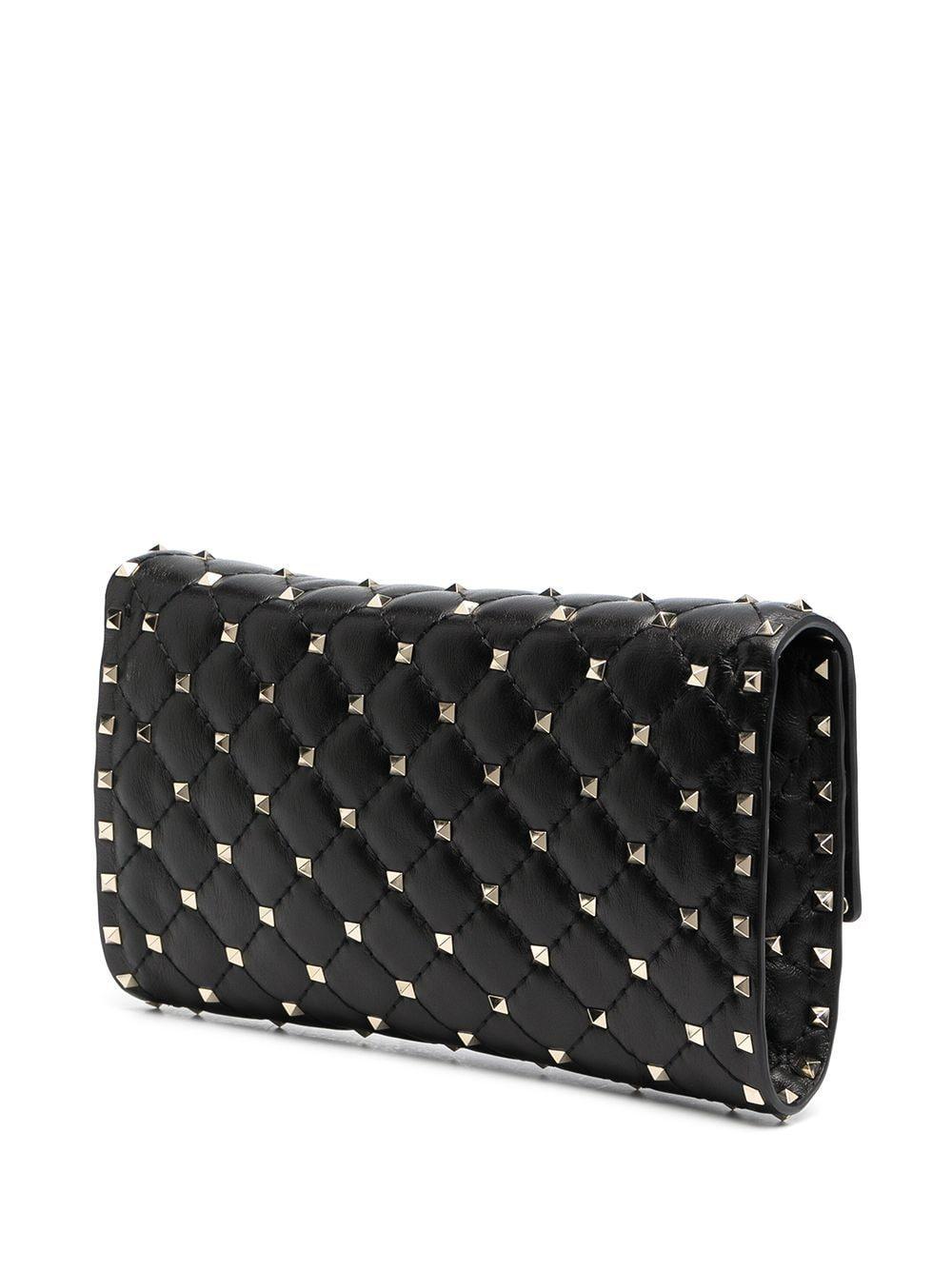 Rockstud Spike Shoulder Bag In Black Product Image