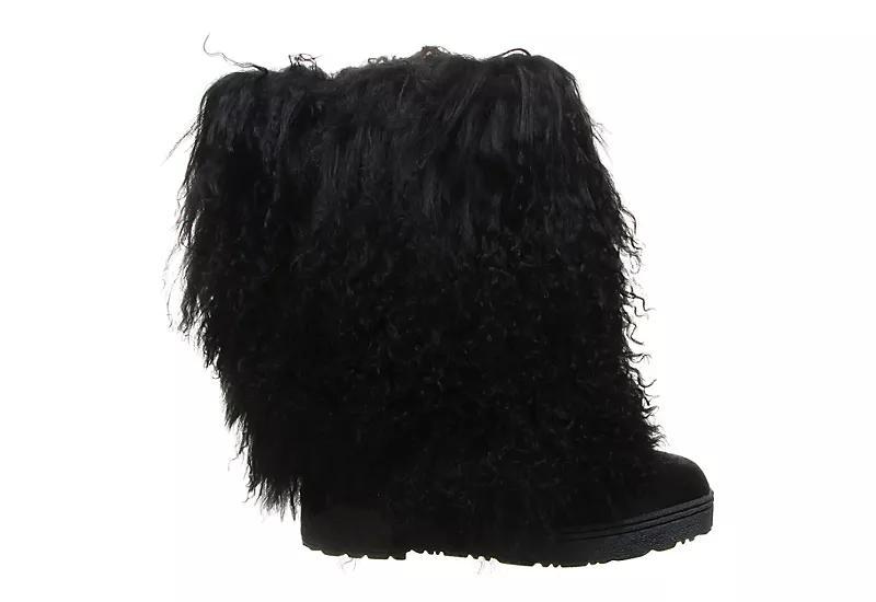 Bearpaw Boetis II Womens Curly Lamb Boots Product Image