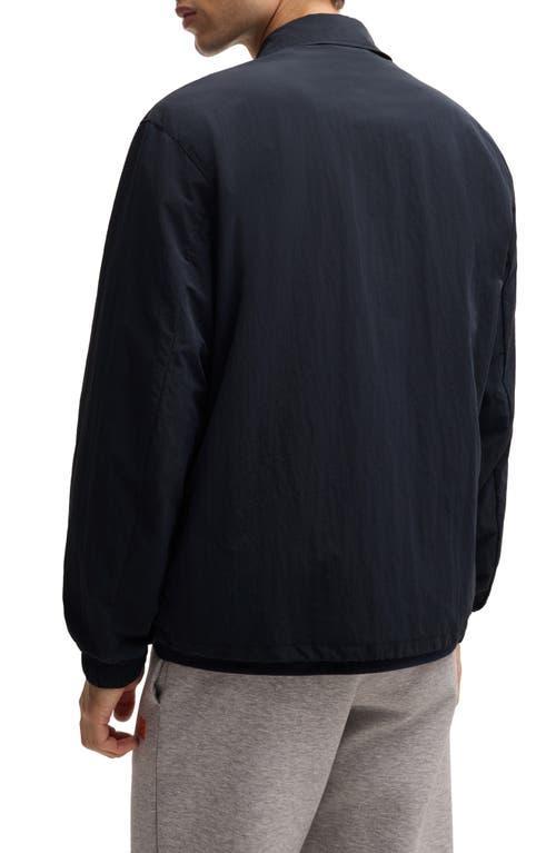 HUGO BOSS Boss X Nfl Otto Jacket In Dark Blue Product Image