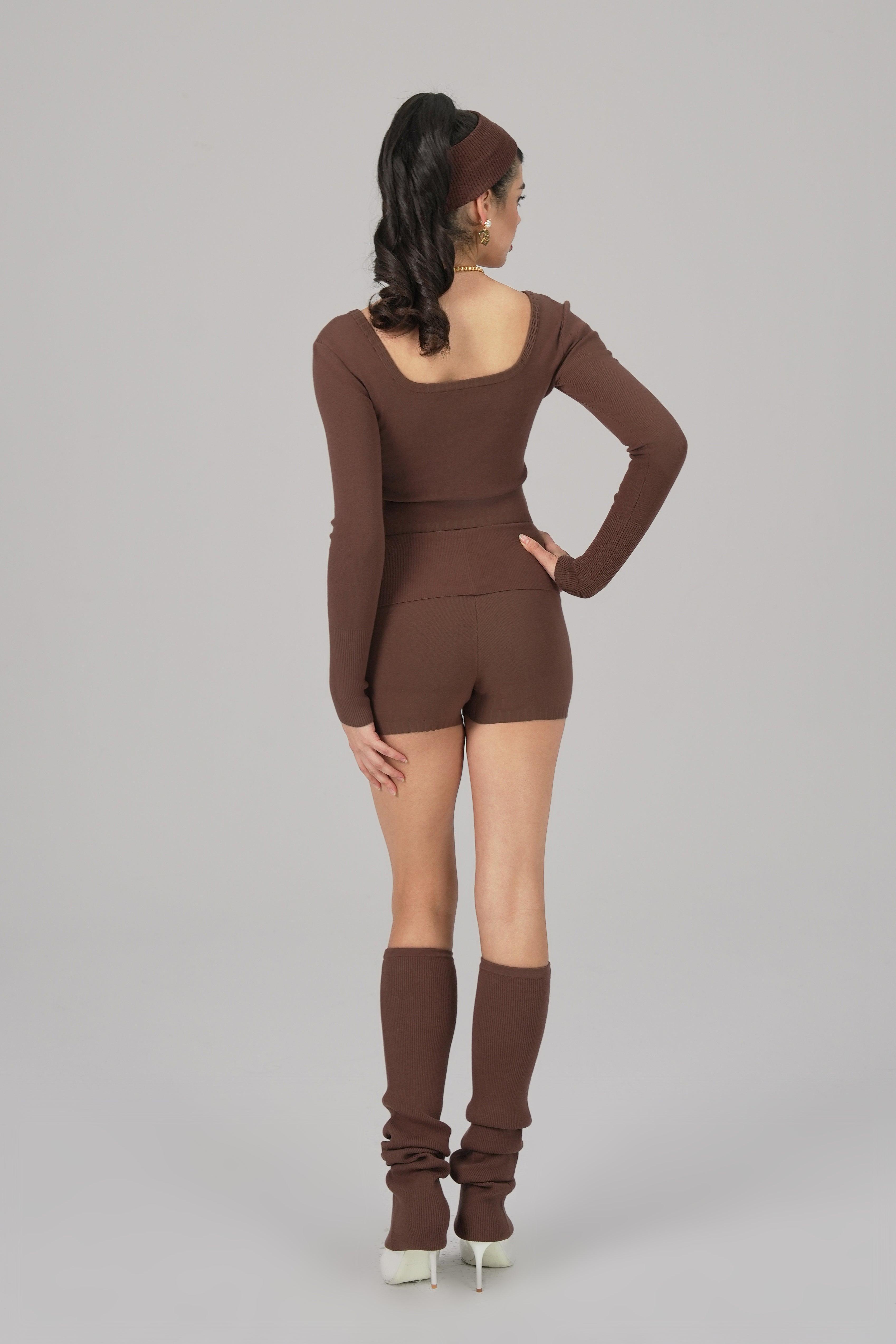 Holly Shorts (Brown) Product Image