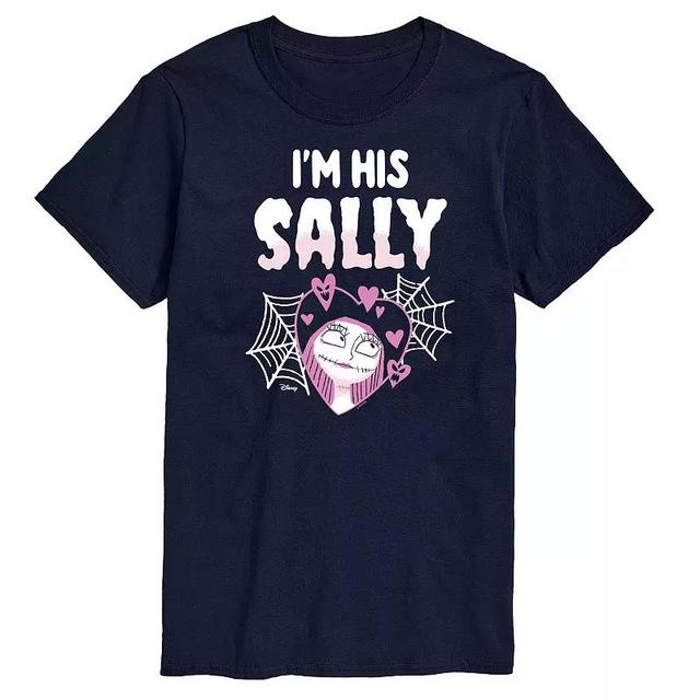 Disneys Nightmare Before Christmas Mens Im His Sally Graphic Tee Red Product Image