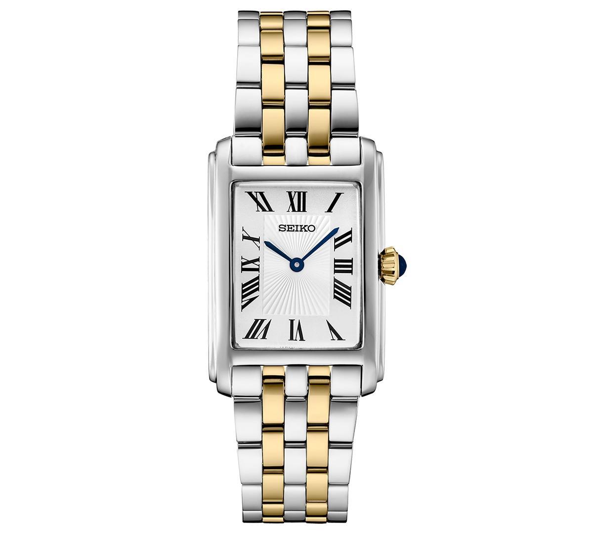 Seiko Womens Essentials Two-Tone Stainless Steel Bracelet Watch 22mm Product Image