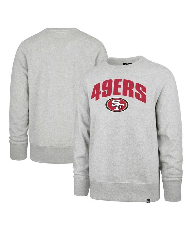 Mens 47 Brand Gray San Francisco 49ers Headline Pullover Sweatshirt Product Image