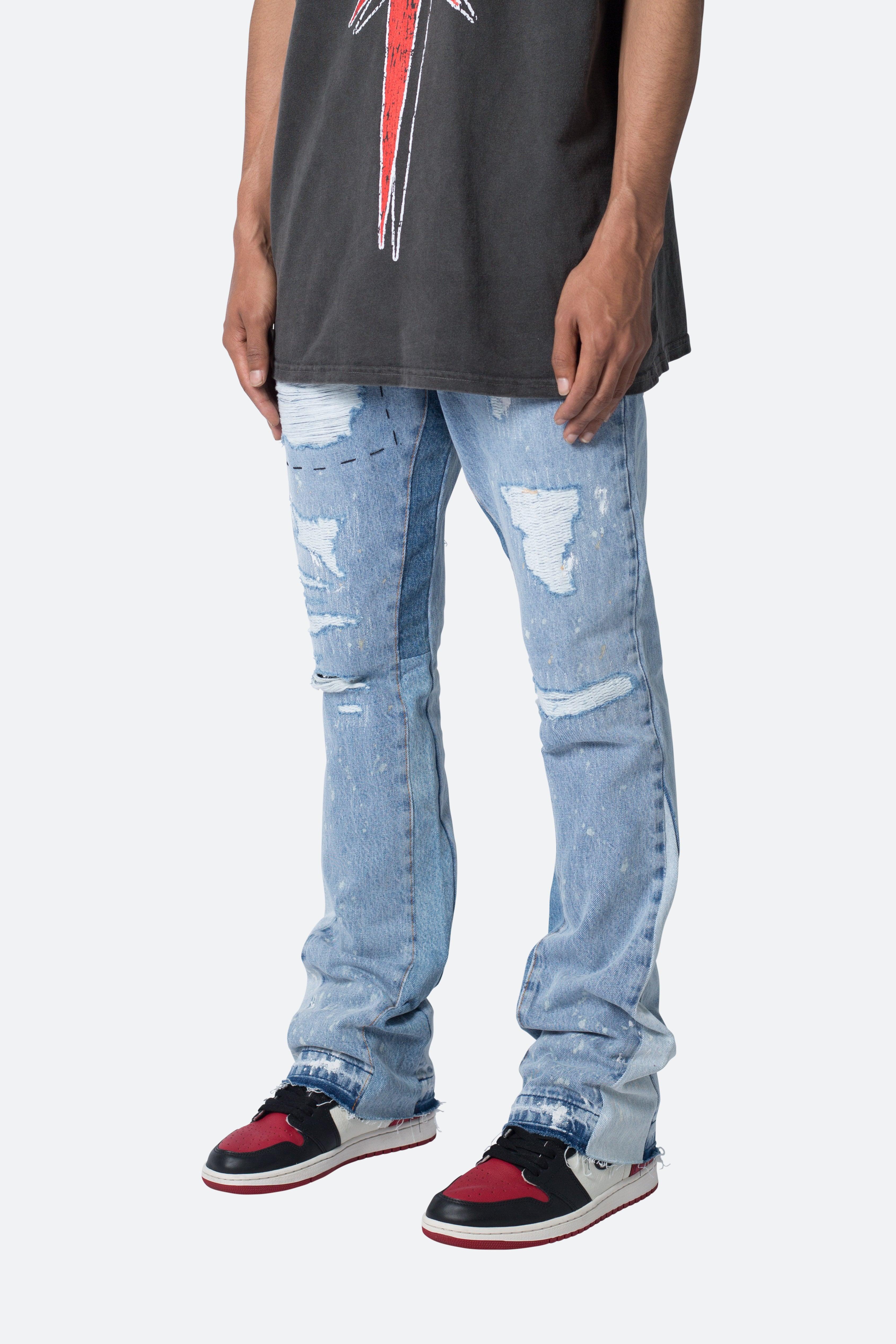 B508 Flare Denim - Blue Product Image