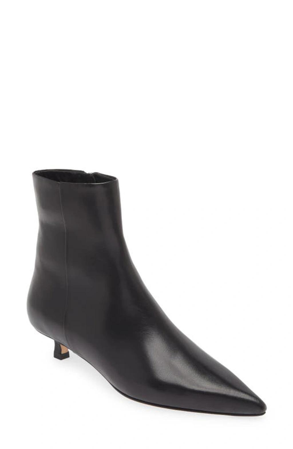 Sofie Suede Ankle Boots In Black product image