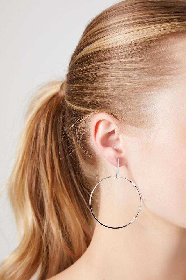 Drop Hoop Earrings | Forever 21 Product Image