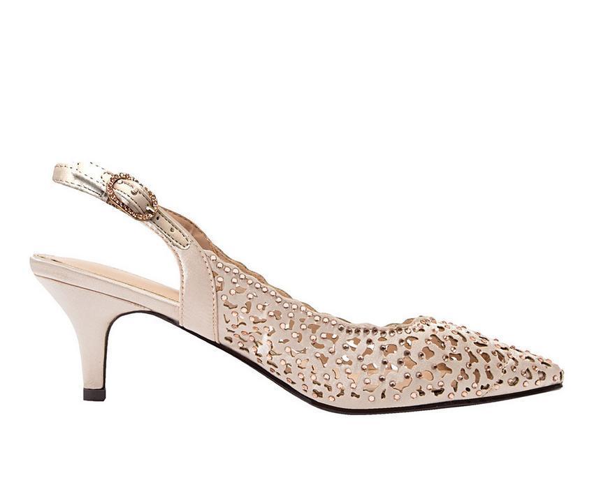 Women's Lady Couture Jewel Slingback Pumps Product Image