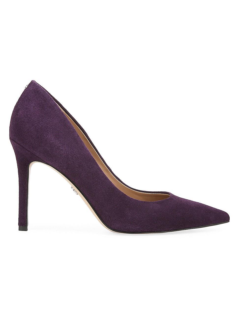 Womens Hazel 95MM Suede Stiletto Pumps Product Image