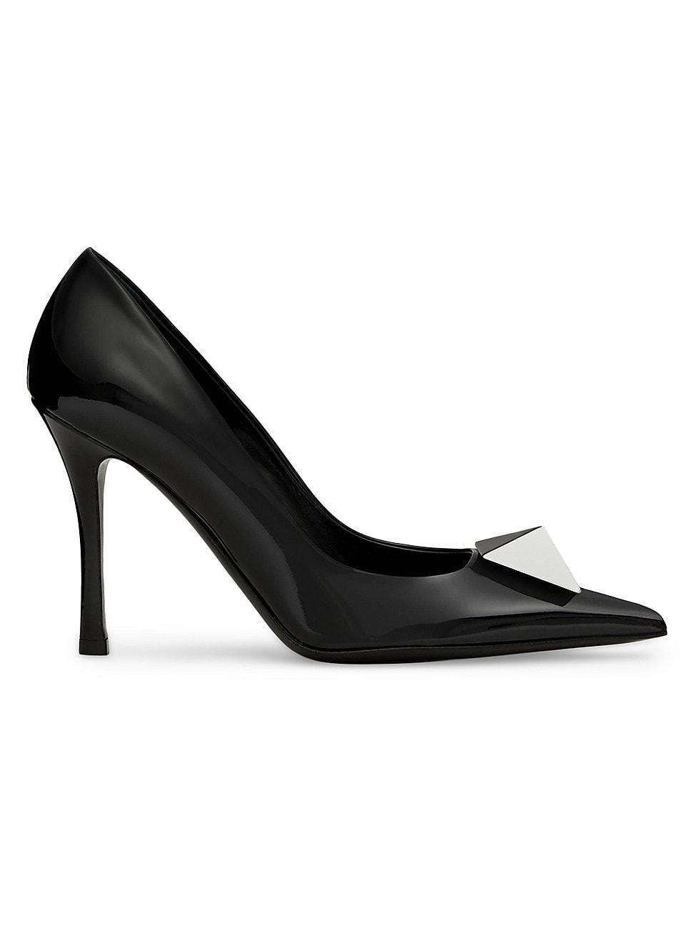 Womens One Stud Patent Leather 100MM Pumps product image