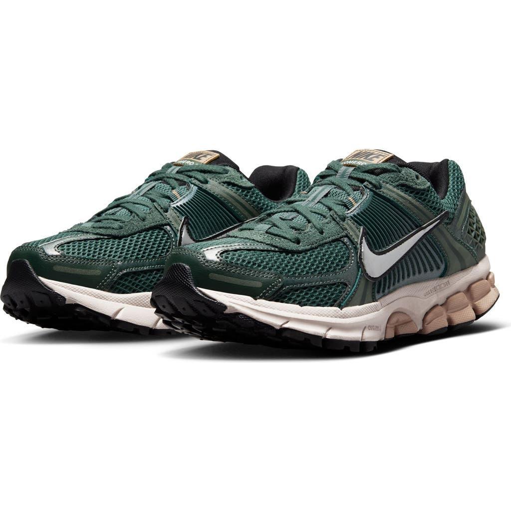 NIKE Womens  Zoom Vomero 5 In Chrome/vintage Green Product Image