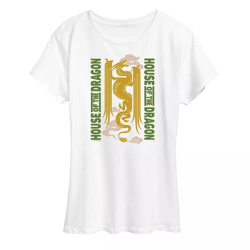 Womens House of the Dragon Graphic Tee Product Image