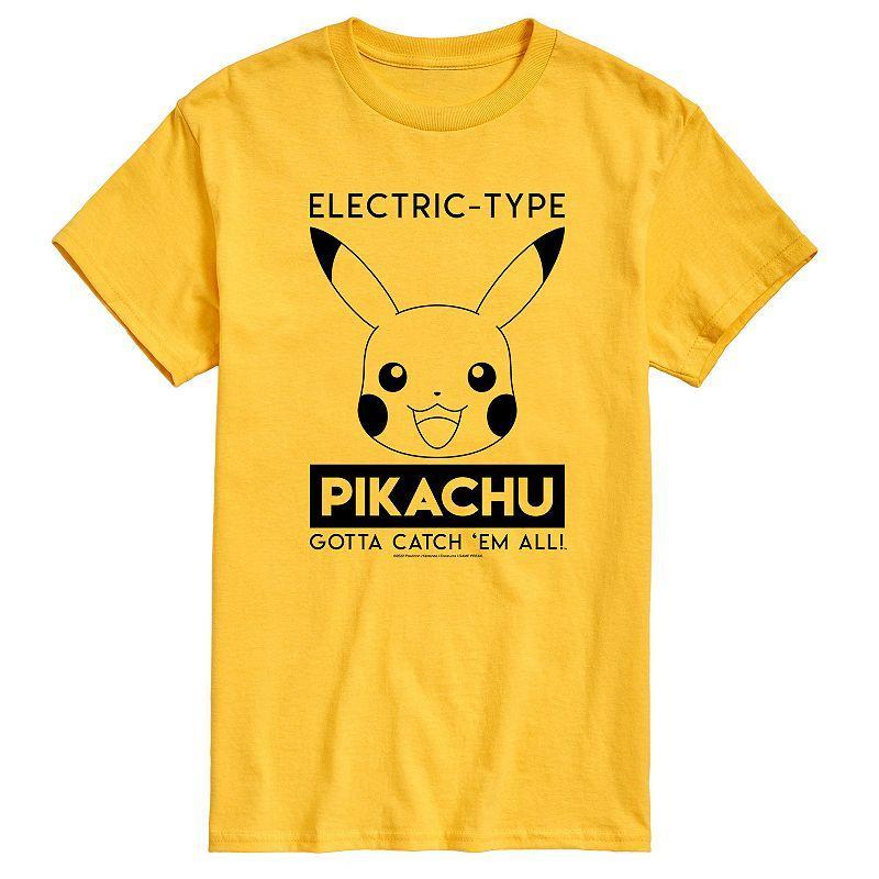 Mens Pokemon Electric Type Tee Product Image