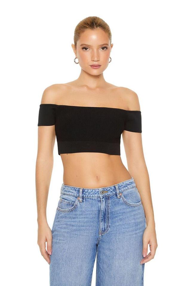 Sweater-Knit Crop Top | Forever 21 Product Image