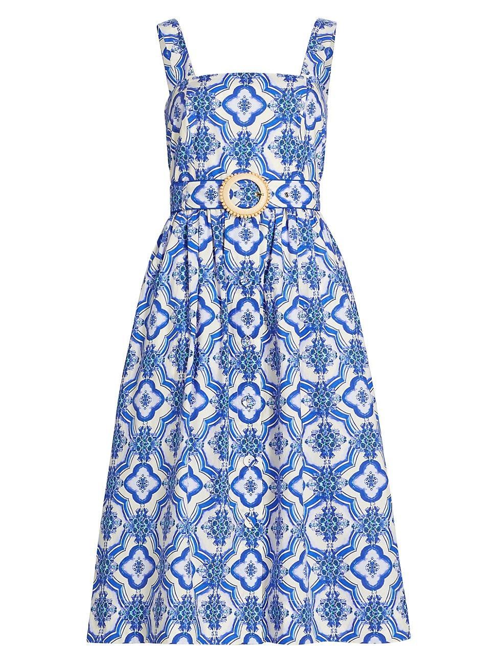 Womens Candace Cotton Midi-Dress Product Image