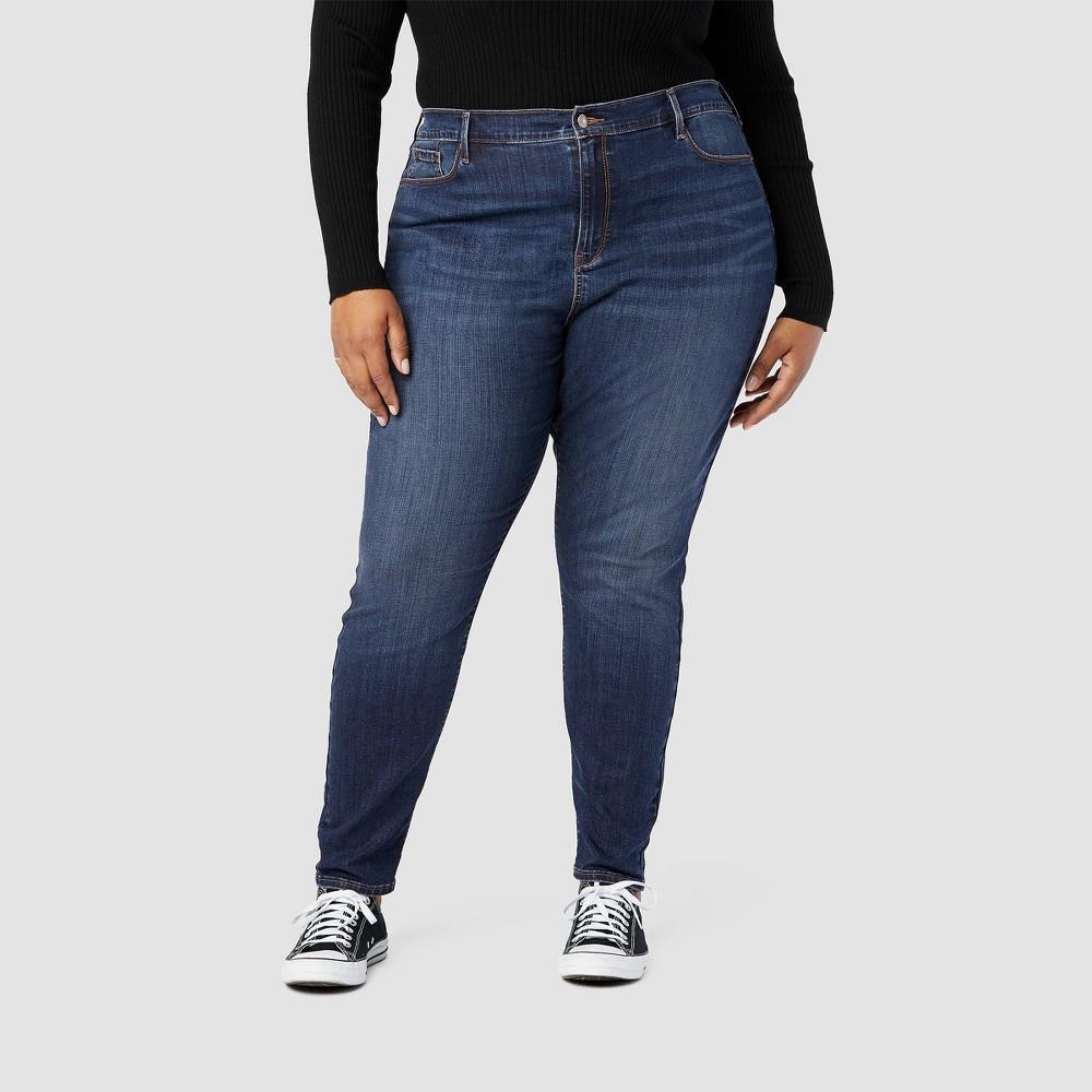 DENIZEN from Levis Womens Plus Size High-Rise Skinny Jeans - Virtual Paradise 26 Product Image