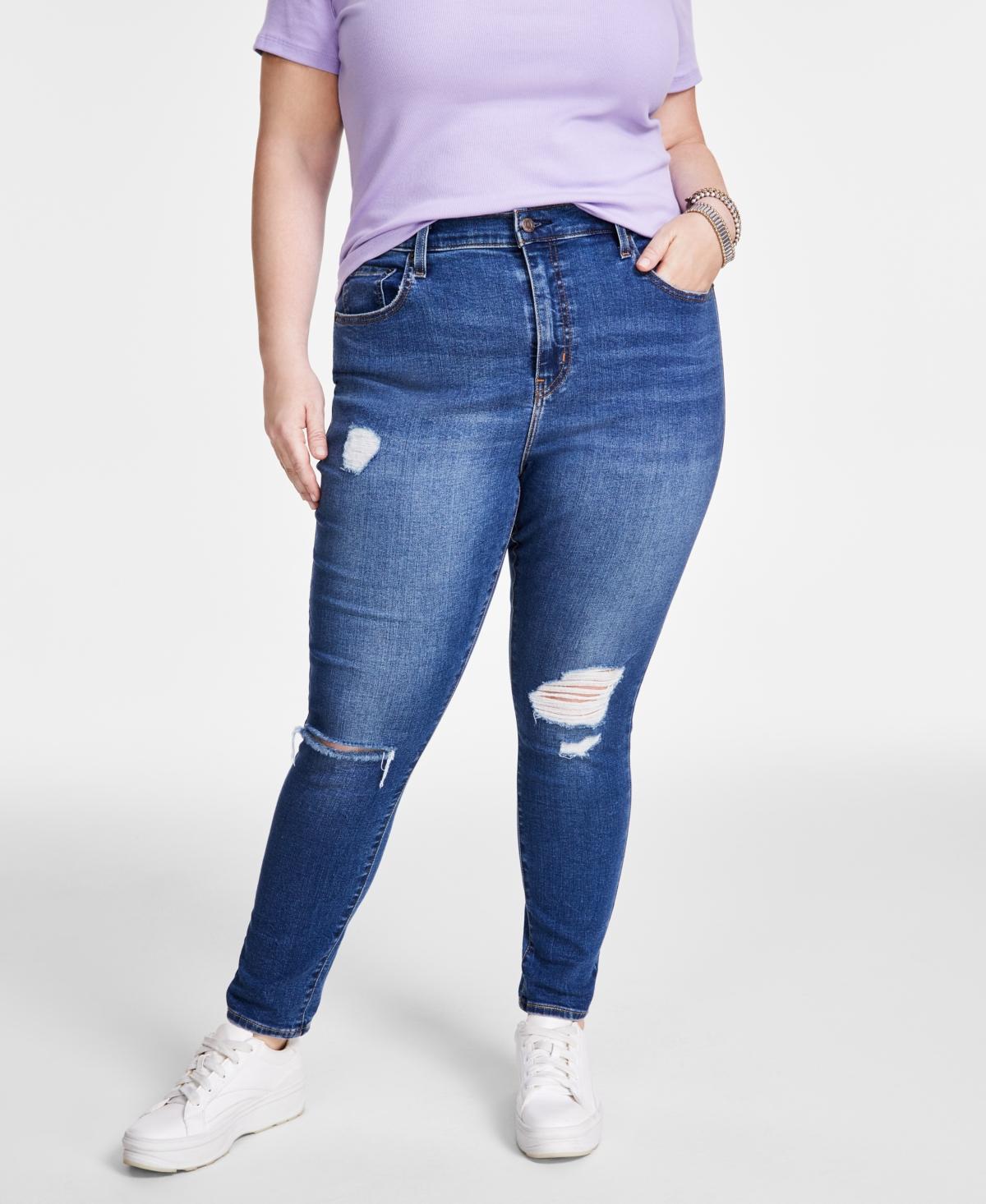 Levi's(r) Womens 721 High-Rise Skinny (Lapis Air) Women's Jeans Product Image