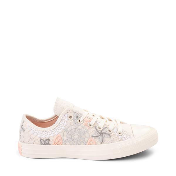 Womens Converse Chuck Taylor All Star Lo Butterflies Sneaker - Egret / Soft Peach Product Image