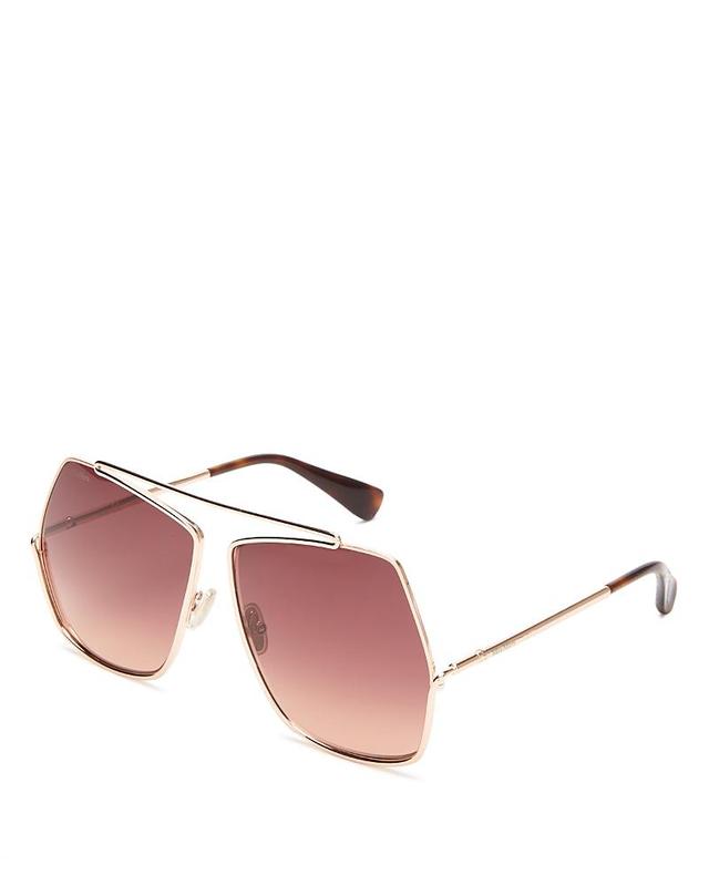 Max Mara 64mm Geometric Sunglasses Product Image