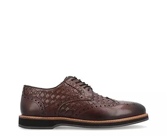 Thomas & Vine Mens Radcliff Wide Wingtip Oxford Product Image