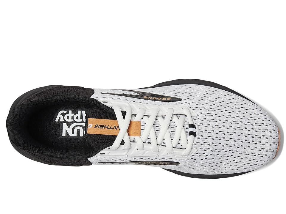 Brooks Anthem 6 (White/Black/Tan) Men's Shoes Product Image