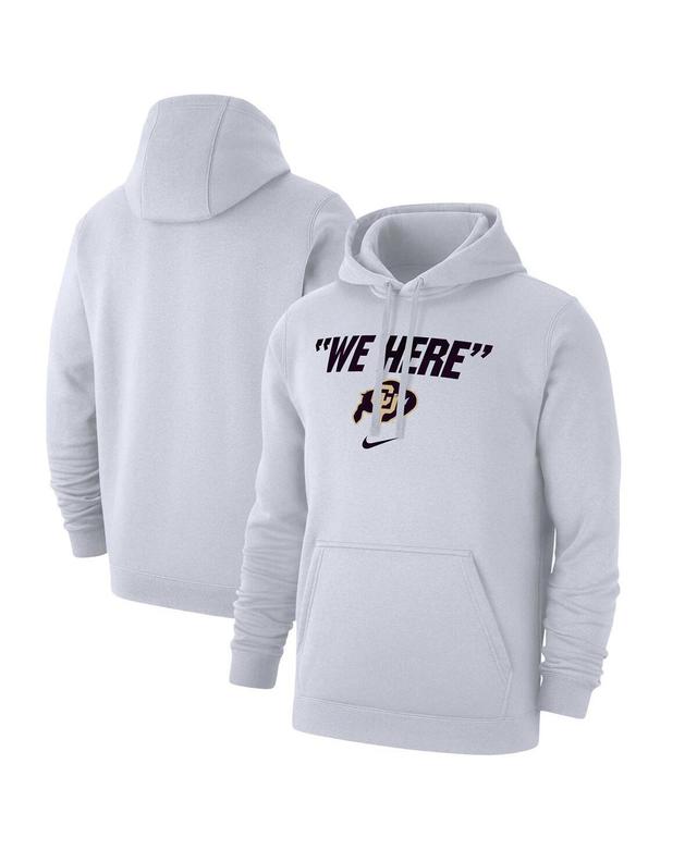 Mens Nike Colorado Buffaloes We Here Club Fleece Pullover Hoodie Product Image