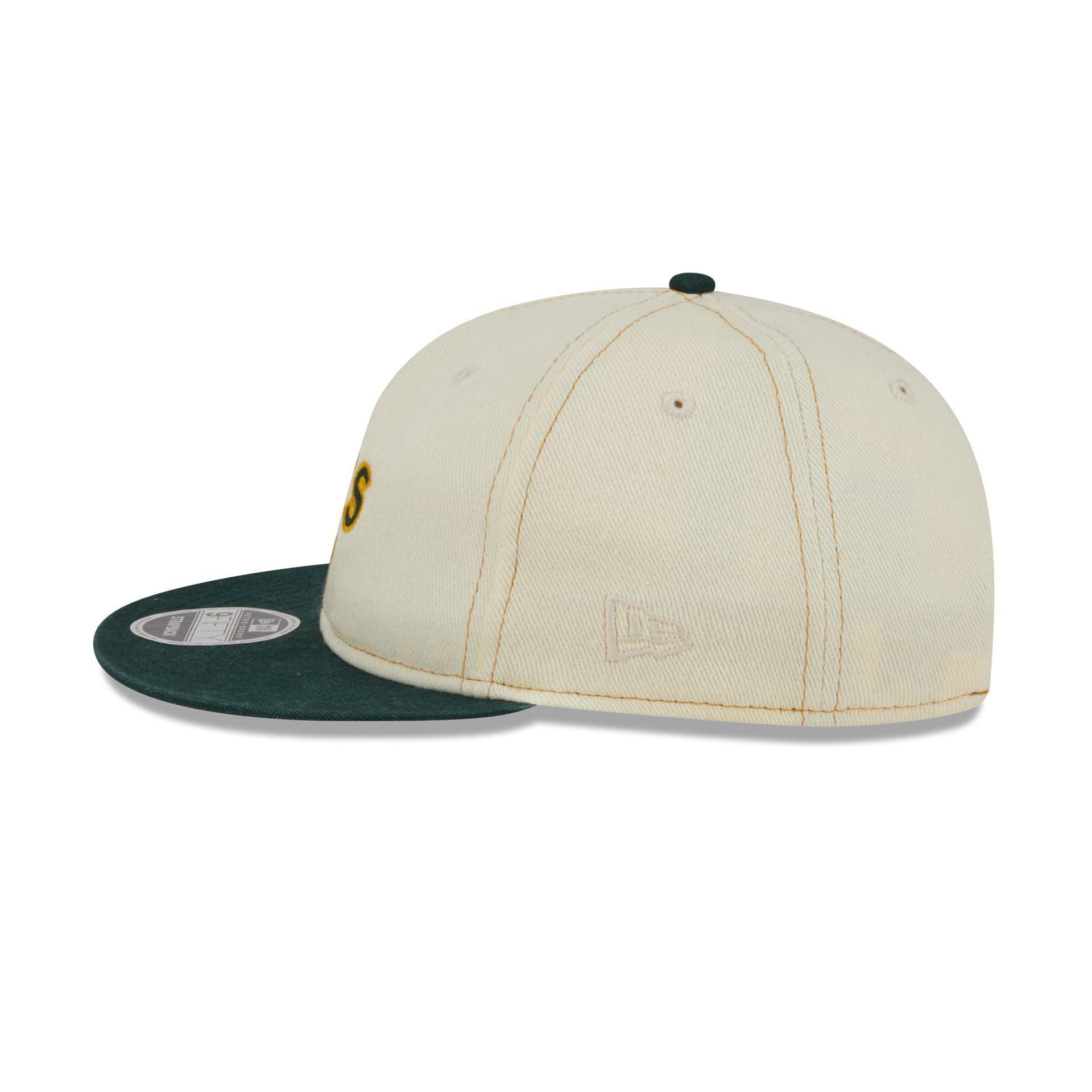 Oakland Athletics Chrome Denim Retro Crown 9FIFTY Adjustable Hat Male Product Image