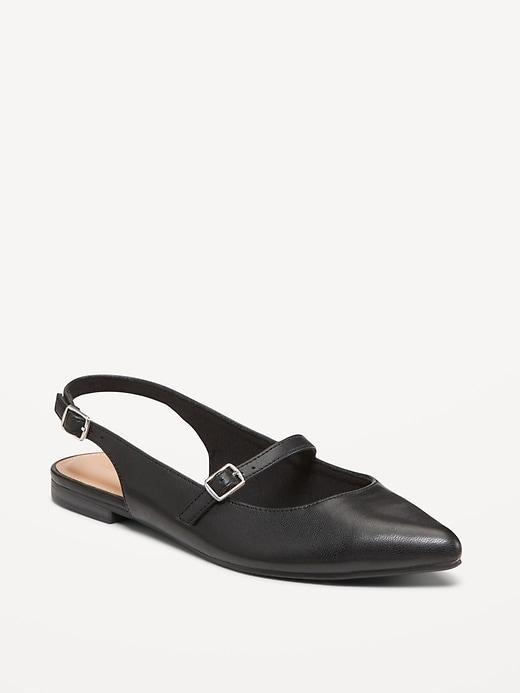 Slingback Mary Jane Flats Product Image